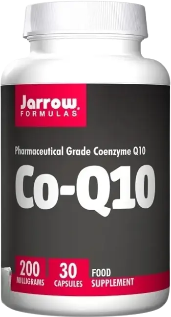 Jarrow Formulas Co-Q10 (Ubiquinone) 200 mg За клетъчна енергия и сърдечно здраве х 30 капсули