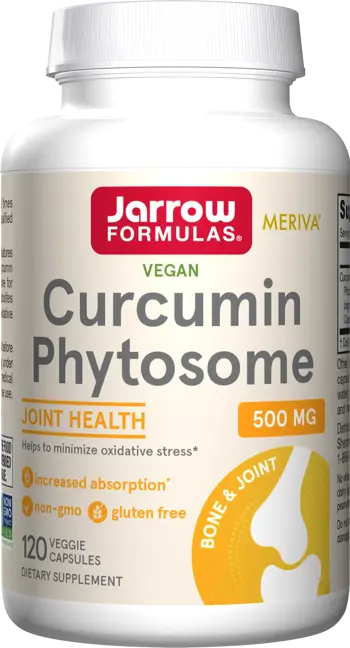 Jarrow Formulas Curcumin Phytosome 500 mg Meriva® - За здрави стави и антиоксидантна защита х 120 капсули