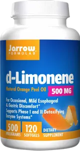Jarrow Formulas d-Limonene 500 mg За детоксикация и здраве на жлъчния мехур