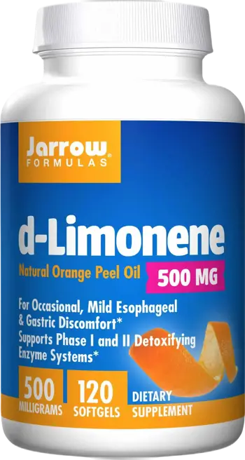 Jarrow Formulas d-Limonene 500 mg За детоксикация и здраве на жлъчния мехур