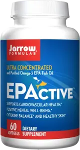 Jarrow Formulas EPActive Ултра концентрирано Омега-3 EPA рибено масло х 60 Гел капсули