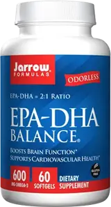 Jarrow Formulas EPA-DHA Balance Омега-3 за мозък, сърце и стави