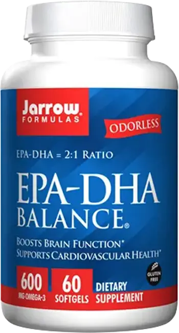 Jarrow Formulas EPA-DHA Balance Омега-3 за мозък, сърце и стави