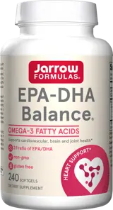 Jarrow Formulas EPA-DHA Balance Омега-3 за сърце, мозък и стави х 240 капсули
