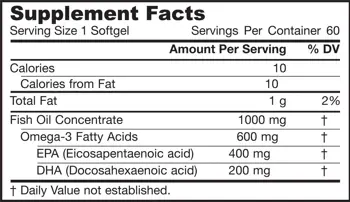 Jarrow Formulas EPA-DHA Balance В подкрепа на сърдечно-съдовото и мозъчното здраве х 120 гел капсули