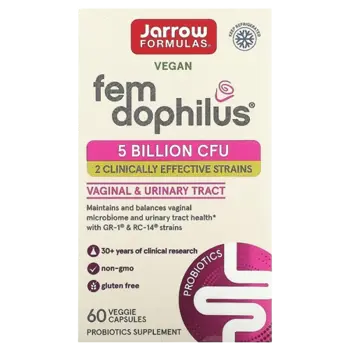Jarrow Formulas Fem Dophilus 5 Billion CFU Пробиотик за Жени - 60 капсули, 60 дози