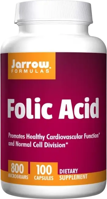 Jarrow Formulas Folic Acid 800 mcg Фолиева киселина
