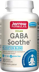 Jarrow Formulas GABA Soothe За спокойствие и ментален фокус х 30 капсули
