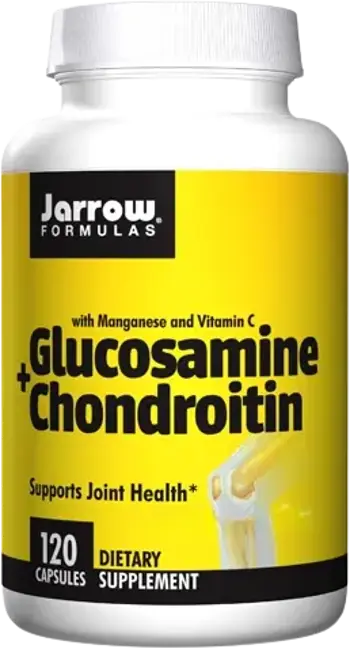 Jarrow Formulas Glucosamine + Chondroitin За здрави стави и съединителна тъкан х 120 капсули