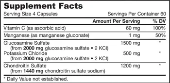 Jarrow Formulas Glucosamine + Chondroitin За здрави стави х 240 капсули