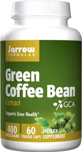 Jarrow Formulas Green Coffee Bean Extract 400 mg Екстракт от зелено кафе х 60 капсули