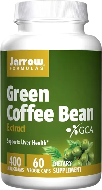 Jarrow Formulas Green Coffee Bean Extract 400 mg Екстракт от зелено кафе х 60 капсули