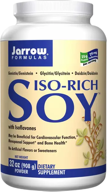 Jarrow Formulas Iso-Rich Soy Соев протеин изолат без ГМО 908 грама