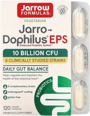 Jarrow Formulas Jarro-Dophilus EPS Пробиотик за храносмилателна и имунна система х 120 капсули