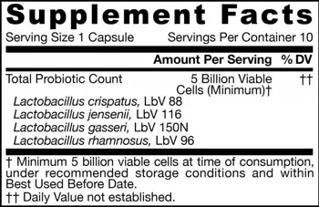 Jarrow Formulas Jarro-Dophilus® Probiotics Women За вагинално здраве х 10 капсули
