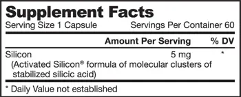 Jarrow Formulas JarroSil® (силикон) 5 mg 60 капсули