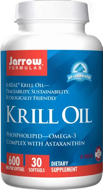 Jarrow Formulas Krill Oil Комплекс с фосфолипиди и астаксантин х 30 Гел капсули