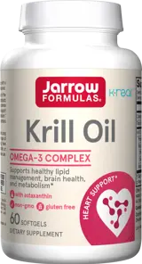 Jarrow Formulas Krill Oil В подкрепа на сърдечното и мозъчното здраве 60 Гел капсули