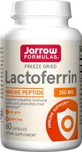 Jarrow Formulas Lactoferrin В подкрепа на имунната функция х 60 капсули