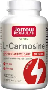 Jarrow Formulas L-Carnosine Подпомага клетъчното подмладяване х 90 капсули
