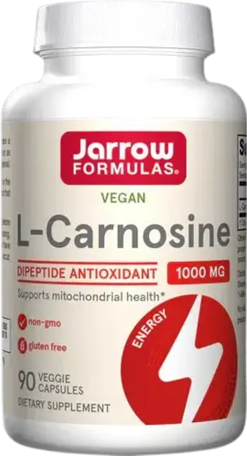 Jarrow Formulas L-Carnosine Подпомага клетъчното подмладяване х 90 капсули