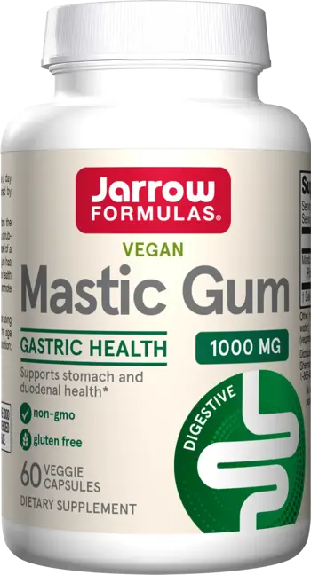 Jarrow Formulas Mastic Gum 500 mg Подкрепа за стомаха и дванадесетопръстника х 60 капсули