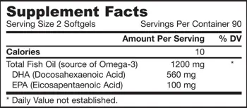 Jarrow Formulas Max DHA Подкрепа за мозъка и очите - 90 Гел капсули