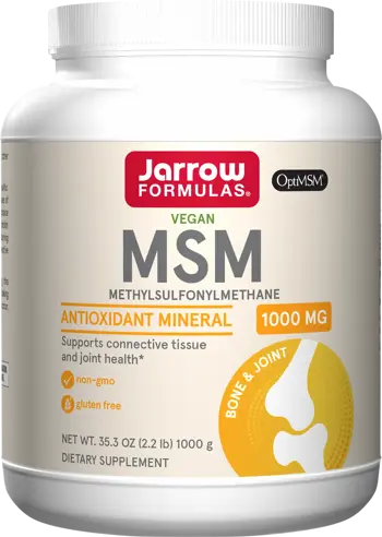 Jarrow Formulas MSM Sulfur Powder 1000 грама, 1000 Дози