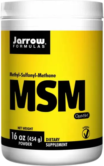Jarrow Formulas MSM Sulfur Powder 454 грама, 454 Дози
