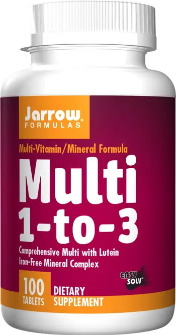 Jarrow Formulas Multi 1-to-3 Мултивитаминна формула без желязо х 100 Таблетки