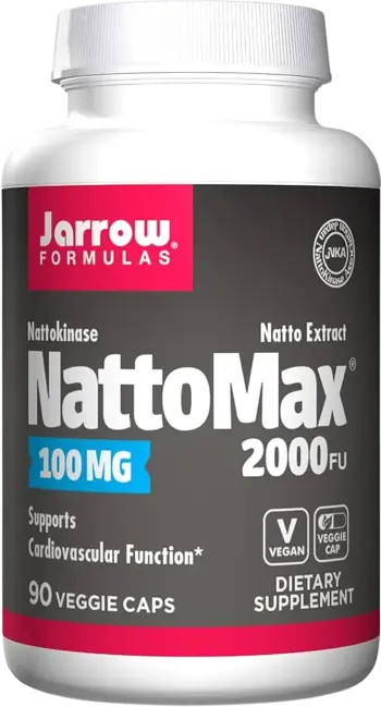 Jarrow Formulas NattoMax 100 mg Подкрепа за здравословно кръвообращение х 90 капсули