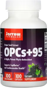 Jarrow Formulas OPCs + 95 100 mg Екстракт от гроздови семки х 100 капсули