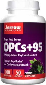 Jarrow Formulas OPCs + 95 100 mg Екстракт от гроздови семки х 50 капсули