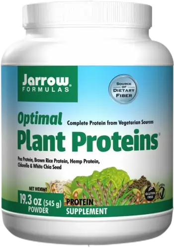 Jarrow Formulas Optimal Plant Proteins Растителен протеин на прах 545 грама