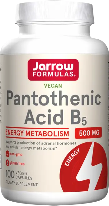 Jarrow Formulas Pantothenic Acid B5 500 mg 100 капсули