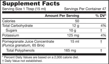 Jarrow Formulas PomeGreat Pomegranate Концентриран сок от нар 720 мл