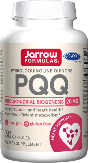Jarrow Formulas PQQ 20 mg За енергия и мозъчна функция х 30 капсули