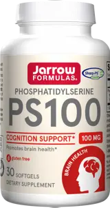 Jarrow Formulas PS 100 Фосфатидилсерин за мозъчна функция и намаляване на стреса