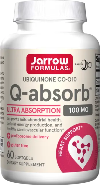 Jarrow Formulas Q-Absorb-Q10 100 mg 60 Гел капсули