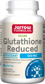 Jarrow Formulas Reduced Glutathione 500 mg Антиоксидант за детоксикация х 60 капсули