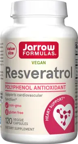 Jarrow Formulas Resveratrol 100 mg Подкрепа за сърдечно-съдовата система х 120 капсули