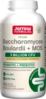 Jarrow Formulas Saccharomyces Boulardii + MOS Подкрепа за чревния тракт х 90 капсули