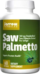 Jarrow Formulas Saw Palmetto Подкрепа за здравето на простатата - 60 Гел капсули