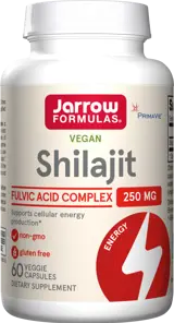 Jarrow Formulas Shilajit Fulvic Acid Complex 250 mg Подкрепа за енергия и митохондриална функция х 60 капсули