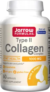 Jarrow Formulas Type II Collagen Complex 500 mg За здрави стави и еластична кожа
