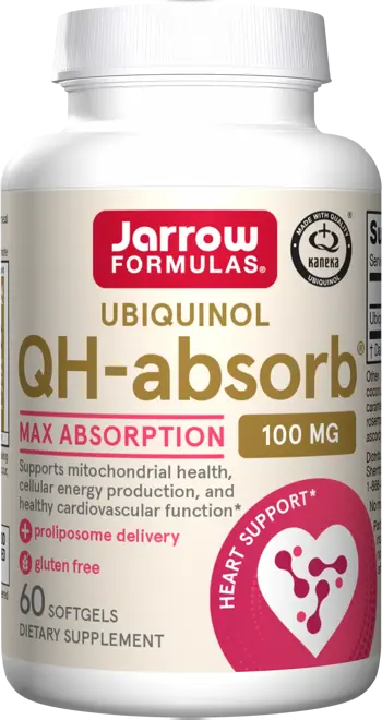 Jarrow Formulas Ubiquinol QH-Absorb 100 mg 60 гел капсули