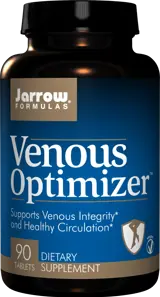 Jarrow Formulas Venous Optimizer Подкрепа за венозната цялост и здравословното кръвообращение х 90 Таблетки