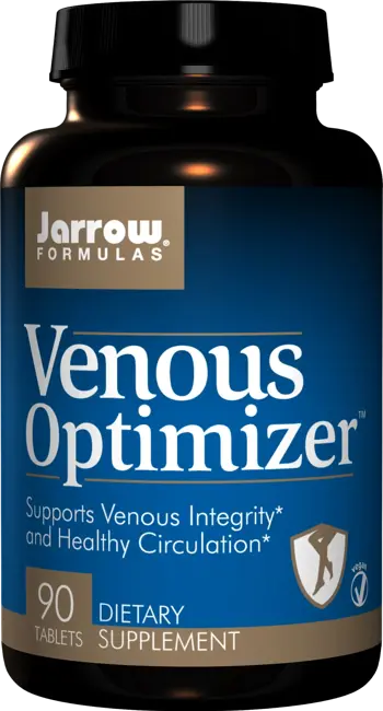 Jarrow Formulas Venous Optimizer Подкрепа за венозната цялост и здравословното кръвообращение х 90 Таблетки