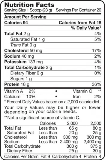 Jarrow Formulas Whey Protein Неовкусен - 454 грама