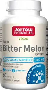 Jarrow Formulas Wild Bitter Melon Extract Подкрепа за кръвна захар и налягане - 60 Таблетки